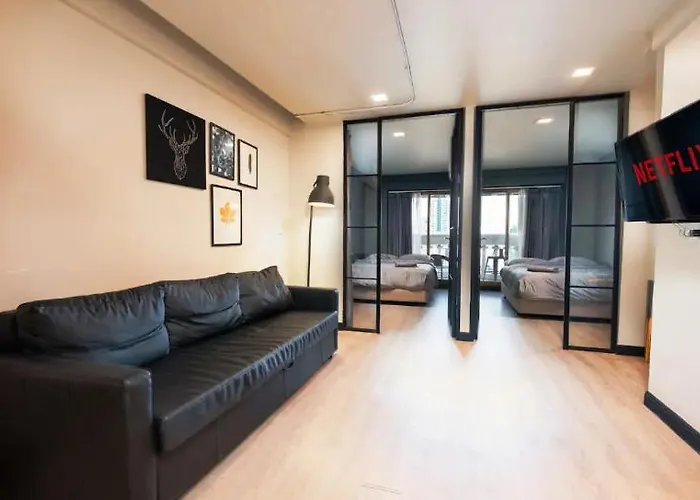 Bangrak Netflix Apartment 2 Bedroom 31Fl City View